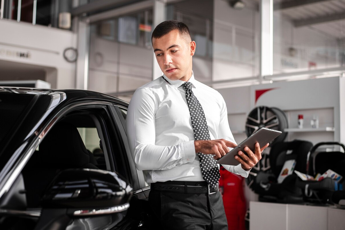 A staff member at our dealership